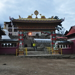 Gateway to Tengboche monastery.