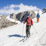 Summer skitour in june