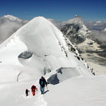 Normal Route, Breithorn (4 164 m / 13 661 ft)