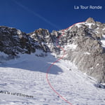 Normal Route, Tour Ronde (3 792 m / 12 441 ft)