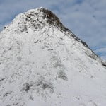 Piquinho ascent with snow and ice