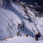 Sandy Glacier Headwall, Mount Hood (3 429 m / 11 250 ft)