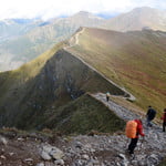 Long West Ridge Route to Bystra summit in Slovakia