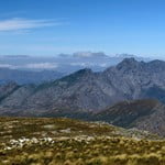 High in the Franschhoek Mountains near the top of Perdekop Peak.