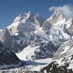 Notable Features : Baintha Brakk
Baintha Brakk Is Exceptional In Its Combination Of Altitude, Height Above Local Terrain, And Steepness. It Is A Complex Granite Tower, Steeper And Rockier Than Most Other Karakoram Peaks. (The Latok Peaks Next To Baintha B