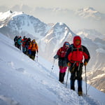 Classical ascent to Elbrus from the south (5642m)