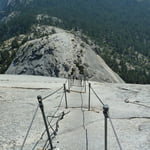 Cables Route, Half Dome (2 690 m / 8 825 ft)