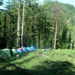 Teer (Meaning: Mountain Top). A handpicked alpine clearing on mountain top and we camp here for second night!