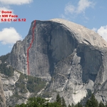 North West Face, Half Dome (2 690 m / 8 825 ft)