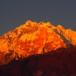 Sunset on Annapurna