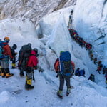 Everest, Kanchenjunga, Lhotse, Makalu, Cho-Oyu, Dhaulagiri, Manaslu and Annapurna I, Everest (8 848 m / 29 029 ft)