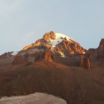 View of the peak from meteo-station