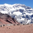 New Year on the top of Andes