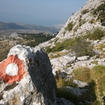 Route from Gornje Sitno, Veliki Kabal (1 338 m / 4 390 ft)