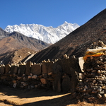 Lhotse Sar on the way to Everest Base Camp.