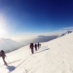 Krasnaya Polyana Skitour, Caucasus Mountains