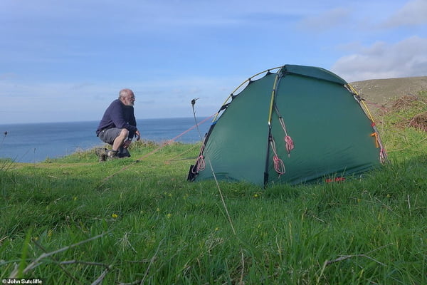 Explorer Celebrates His 70th Birthday by Trekking 1,250 Miles From the Tip of Cornwall to the Top of Scotland