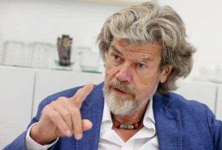 ‘Like the moon landing’: Reinhold Messner climbed Everest alone 40 years ago