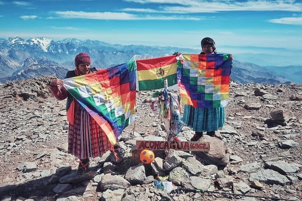Indigenous Bolivian Women Summit Aconcagua