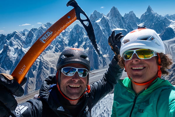 Fabian Buhl, Alexander Huber Climb Choktoi Ri in Karakorum, Pakistan
