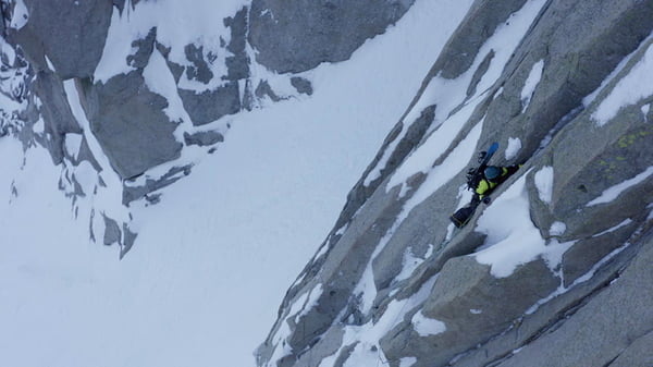 Julien Herry, Yannick Boissenot score new new descent on Aiguille du Peigne in Mont Blanc massif