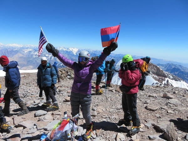 Oldest Woman to Summit Mount Aconcagua 