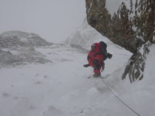 Winter 2019: Simone Moro and Pemba Gyalje Sherpa Returned from 6400m