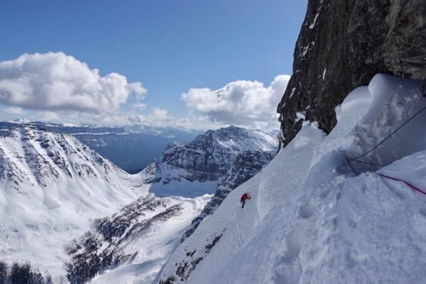 Harrington, Lindič and Papert Complete First Integral Ascent of Mt. Fay’s East Face