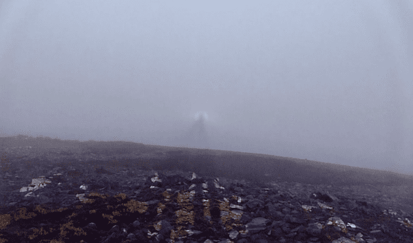 Incredible ‘Mountain Ghost’ Caught on Film Lurking at the Top of Irish Mountain