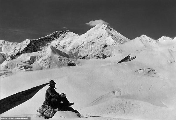 Newly-discovered pictures of George Mallory's first bid to climb Everest