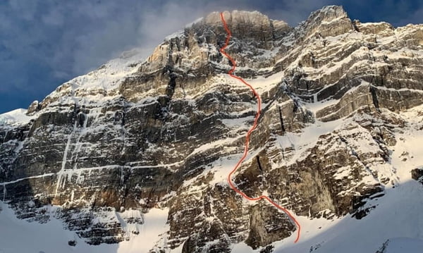 Harrington, Lindič and Papert Complete First Integral Ascent of Mt. Fay’s East Face