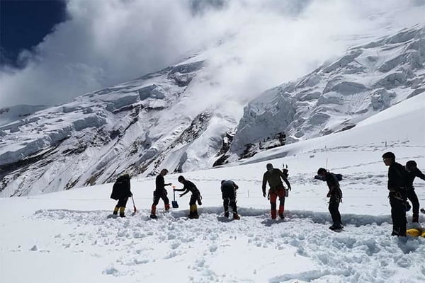 Foreign climbers stranded on Mt Manaslu