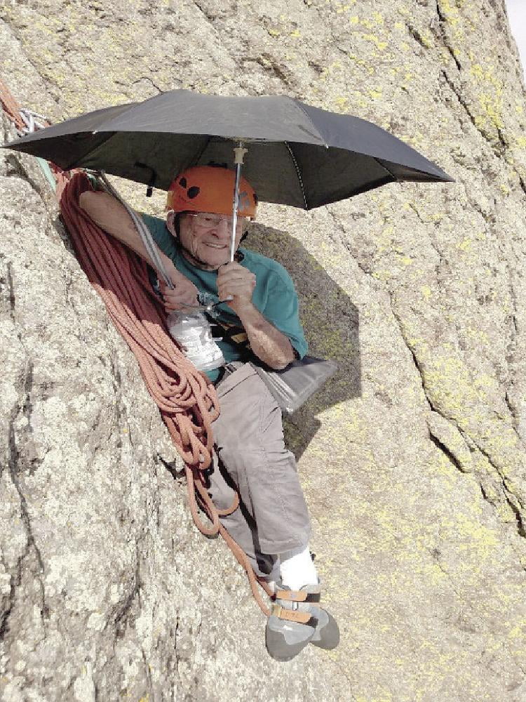 91YearOld Breaks Devils Tower Climbing Record Mountain