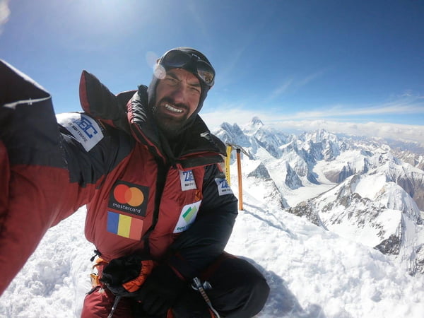 Romanian Climber Conquers Gasherbrum II Peak Without Supplemental Oxygen