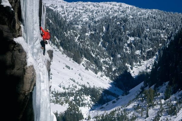 ‘The stars aligned’: Ice climbers make first-ever ascent of Canada’s tallest waterfall