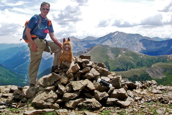 How a tiny pooch taught her human to climb mountains