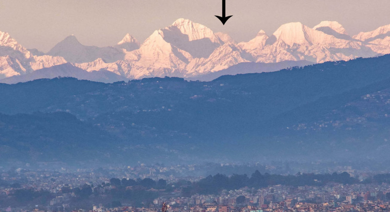 Everest Visible from Kathmandu
