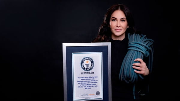 Mountaineer Viridiana Álvarez Chávez of Mexico snags Guinness World Records title