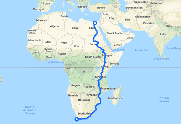 Cape to Cairo: 12,000km on Foot