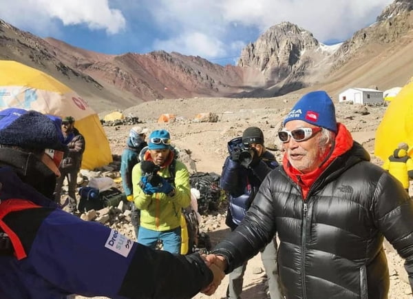 Yuichiro Miura, 86, Aborts Climb of Mt. Aconcagua