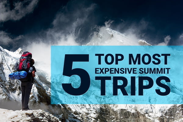 TOP 5 MOST EXPENSIVE SUMMIT TRIPS IN THE WORLD
