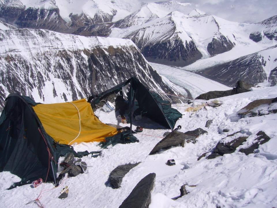 Everest Broken Tent