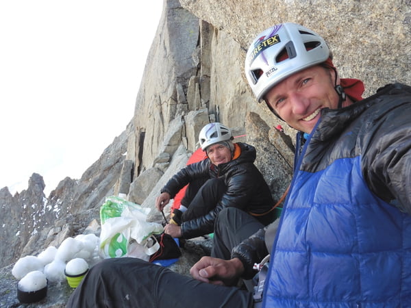 New rout on Grondes Jorasses