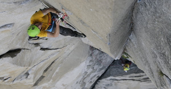 Alex Honnold and Tommy Caldwell set a new speed record on the Nose