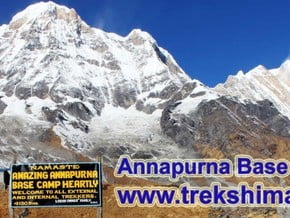 Image of Annapurna Base Camp Trekking (4 130 m / 13 550 ft)