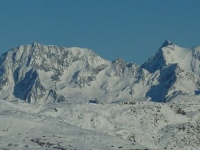 Image of Pointe du Creux Noir (3 155 m / 10 351 ft)