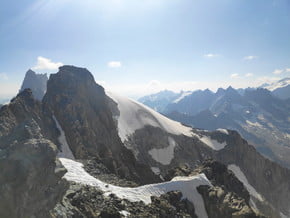 Image of via Col de la Girose, Le Rateau (3 809 m / 12 497 ft)