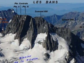 Image of Travers, Les Bans (3 669 m / 12 037 ft)