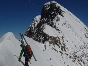 Image of South Ridge, Piz Bernina (4 049 m / 13 284 ft)