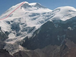 Image of West Face, Mount Elbrus (5 642 m / 18 511 ft)